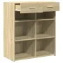 Engineered wood sideboard in Sonoma oak, 80x42.5x93 cm by , Sideboards - Ref: Foro24-3281478, Price: 94,27 €, Discount: %
