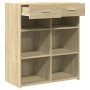 Ingenieurholz-Sideboard Eiche Sonoma 80x42,5x93 cm von , Sideboards - Ref: Foro24-3281478, Preis: 95,41 €, Rabatt: %