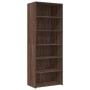 Tall brown oak plywood sideboard 70x41x185 cm by , Sideboards - Ref: Foro24-3281693, Price: 118,36 €, Discount: %