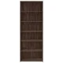 Aparador alto madera contrachapada marrón roble 70x41x185 cm de , Aparadores - Ref: Foro24-3281693, Precio: 117,04 €, Descuen...