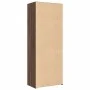 Aparador alto madera contrachapada marrón roble 70x41x185 cm de , Aparadores - Ref: Foro24-3281693, Precio: 117,04 €, Descuen...