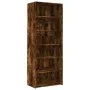Tall smoked oak engineered wood sideboard 70x41x185 cm by , Sideboards - Ref: Foro24-3281691, Price: 114,03 €, Discount: %