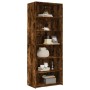 Hoher Schrank aus geräucherter Eichen-Ingenieurholz 70x41x185 cm. von , Sideboards - Ref: Foro24-3281691, Preis: 115,74 €, Ra...