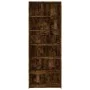 Tall smoked oak engineered wood sideboard 70x41x185 cm by , Sideboards - Ref: Foro24-3281691, Price: 114,03 €, Discount: %