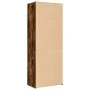 Tall smoked oak engineered wood sideboard 70x41x185 cm by , Sideboards - Ref: Foro24-3281691, Price: 114,03 €, Discount: %