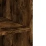 Tall smoked oak engineered wood sideboard 70x41x185 cm by , Sideboards - Ref: Foro24-3281691, Price: 114,03 €, Discount: %