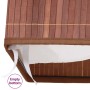 Bamboo laundry basket 2 sections brown 72 l by vidaXL, Laundry baskets - Ref: Foro24-320747, Price: 28,81 €, Discount: %