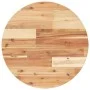 Solid acacia wood round table top Ø50x4 cm by , Table tops - Ref: Foro24-4008701, Price: 50,63 €, Discount: %