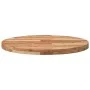 Massiver runder Akazienholztisch Ø70x4 cm von , Tischplatten - Ref: Foro24-4008703, Preis: 85,03 €, Rabatt: %