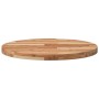 Solid acacia wood round table top Ø70x4 cm by , Table tops - Ref: Foro24-4008703, Price: 86,58 €, Discount: %
