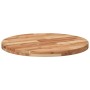 Solid acacia wood round table top Ø70x4 cm by , Table tops - Ref: Foro24-4008703, Price: 86,58 €, Discount: %