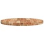 Solid acacia wood round table top Ø70x4 cm by , Table tops - Ref: Foro24-4008703, Price: 86,58 €, Discount: %