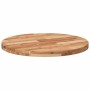 Solid acacia wood round table top Ø70x4 cm by , Table tops - Ref: Foro24-4008703, Price: 86,58 €, Discount: %