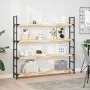 Tablero de mesa rectangular madera maciza acacia 140x20x4 cm de , Tableros para mesas - Ref: Foro24-4008769, Precio: 59,14 €,...