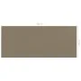 Alfombra para tienda de campaña gris taupe 250x600 cm de vidaXL, Accesorios para tiendas de campaña - Ref: Foro24-310747, Pre...