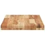 Rectangular solid acacia wood table top 80x40x4 cm by , Table tops - Ref: Foro24-4008847, Price: 69,62 €, Discount: %