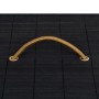 Cesta para la ropa sucia de bambú de una sección negra 83 l de vidaXL, Cestas para ropa - Ref: Foro24-320758, Precio: 30,36 €...