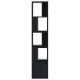 Engineered wood black shelf 40x36x189 cm by , Bookcases and shelves - Ref: Foro24-848242, Price: 80,26 €, Discount: %