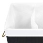 Bambus-Wäschekorb 2-teilig schwarz 72 l von vidaXL, Wäschekörbe - Ref: Foro24-320745, Preis: 29,38 €, Rabatt: %