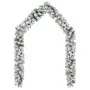 Christmas garland with green flocked snow 10 m PVC by vidaXL, Festive decorations - Ref: Foro24-320968, Price: 59,68 €, Disco...