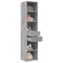 Engineered wood sideboard in Sonoma grey, 40x42.5x185 cm by , Sideboards - Ref: Foro24-3281446, Price: 133,91 €, Discount: %