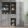 Ingenieurholz-Sideboard in Betongrau 40x42,5x185 cm von , Sideboards - Ref: Foro24-3281444, Preis: 112,00 €, Rabatt: %