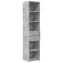 Engineered wood gray concrete sideboard 40x42.5x185 cm by , Sideboards - Ref: Foro24-3281444, Price: 112,64 €, Discount: %