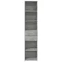 Engineered wood gray concrete sideboard 40x42.5x185 cm by , Sideboards - Ref: Foro24-3281444, Price: 112,64 €, Discount: %