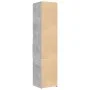 Engineered wood gray concrete sideboard 40x42.5x185 cm by , Sideboards - Ref: Foro24-3281444, Price: 112,64 €, Discount: %
