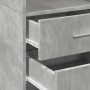 Aparador de madera de ingeniería gris hormigón 40x42,5x185 cm de , Aparadores - Ref: Foro24-3281444, Precio: 113,56 €, Descue...