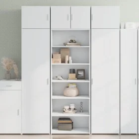 Hoher Schrank aus weißem Ingenieurholz 70x41x185 cm von , Sideboards - Ref: Foro24-3281687, Preis: 126,86 €, Rabatt: %