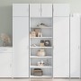 Aparador alto madera de ingeniería blanco 70x41x185 cm de , Aparadores - Ref: Foro24-3281687, Precio: 128,49 €, Descuento: %