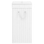 White Single Section Bamboo Laundry Basket by vidaXL, Laundry baskets - Ref: Foro24-320751, Price: 29,38 €, Discount: %