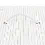 Weißer einteiliger Bambus-Wäschekorb von vidaXL, Wäschekörbe - Ref: Foro24-320751, Preis: 32,07 €, Rabatt: %