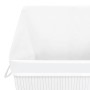 Weißer einteiliger Bambus-Wäschekorb von vidaXL, Wäschekörbe - Ref: Foro24-320751, Preis: 32,07 €, Rabatt: %
