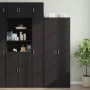 Armario de pared madera de ingeniería negro 30x42,5x40 cm de , Aparadores - Ref: Foro24-846090, Precio: 35,54 €, Descuento: %