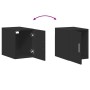 Wandschrank aus schwarzem Ingenieurholz 30x42,5x40 cm von , Sideboards - Ref: Foro24-846090, Preis: 35,56 €, Rabatt: %