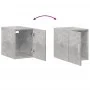 Engineered wood gray concrete wall cabinet 30x42.5x40 cm by , Sideboards - Ref: Foro24-846092, Price: 37,38 €, Discount: %
