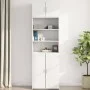 Engineered wood white wall cabinet 70x42.5x40 cm by , Sideboards - Ref: Foro24-846117, Price: 78,54 €, Discount: %