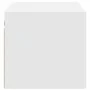 Engineered wood white wall cabinet 70x42.5x40 cm by , Sideboards - Ref: Foro24-846117, Price: 78,54 €, Discount: %