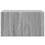 Engineered wood Sonoma gray wall cabinet 70x42.5x40 cm by , Sideboards - Ref: Foro24-846122, Price: 53,31 €, Discount: %