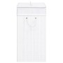 Bamboo laundry basket 2 sections white 100 l by vidaXL, Laundry baskets - Ref: Foro24-320744, Price: 33,86 €, Discount: %