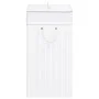Bamboo laundry basket 2 sections white 100 l by vidaXL, Laundry baskets - Ref: Foro24-320744, Price: 33,34 €, Discount: %