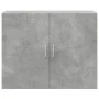 Engineered wood gray concrete wall cabinet 80x42.5x64 cm by , Sideboards - Ref: Foro24-846134, Price: 73,13 €, Discount: %