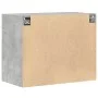 Engineered wood gray concrete wall cabinet 80x42.5x64 cm by , Sideboards - Ref: Foro24-846134, Price: 73,13 €, Discount: %