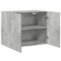 Wandschrank aus Holzwerkstoff in Grau-Betonoptik 80x42,5x64 cm von , Sideboards - Ref: Foro24-846134, Preis: 74,21 €, Rabatt: %
