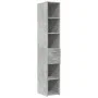 Engineered wood gray concrete sideboard 30x42.5x185 cm by , Sideboards - Ref: Foro24-846239, Price: 92,32 €, Discount: %