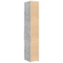 Engineered wood gray concrete sideboard 30x42.5x185 cm by , Sideboards - Ref: Foro24-846239, Price: 93,62 €, Discount: %