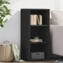 Engineered wood black sideboard 40x41x93 cm by , Sideboards - Ref: Foro24-846349, Price: 48,74 €, Discount: %