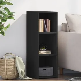 Black engineered wood sideboard 30x41x93cm by , Sideboards - Ref: Foro24-846342, Price: 51,39 €, Discount: %